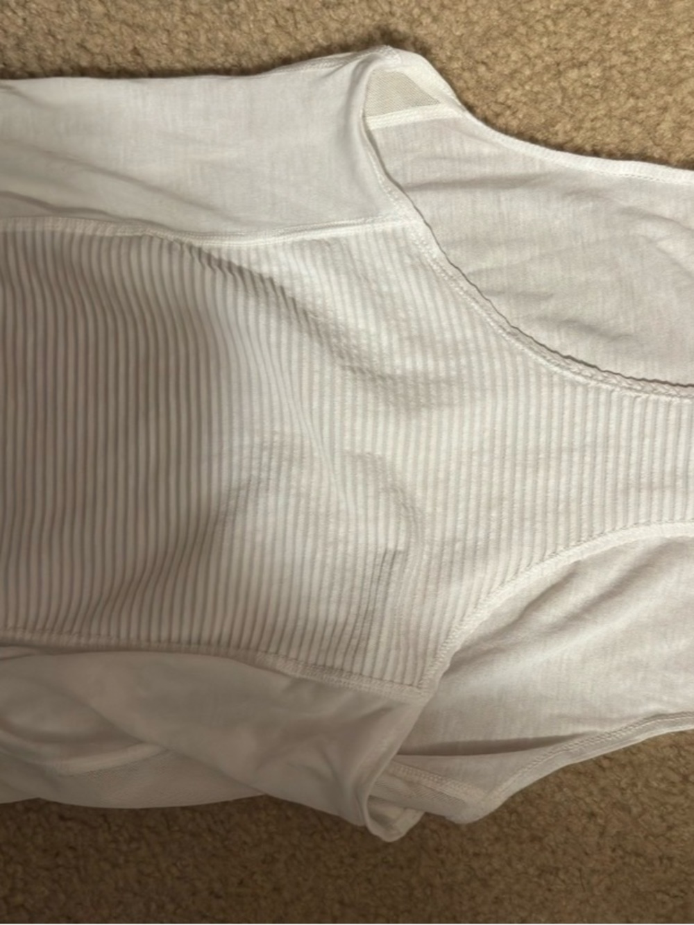 Nike White Racerback Performance Tank - Picture 3 of 4